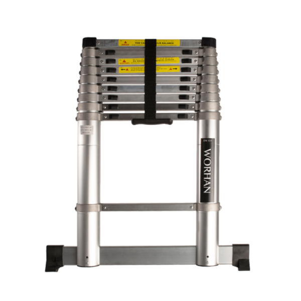 Teleskoopredelad alumiiniumrõngastega - 260 cm (1AK2.6)