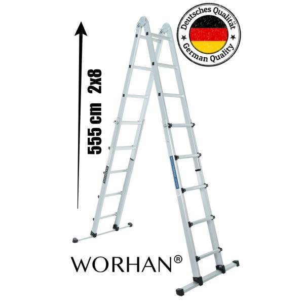 Mitmeotstarbeline teleskoopredel stabilisaatoriga 555 cm (LG5.5)