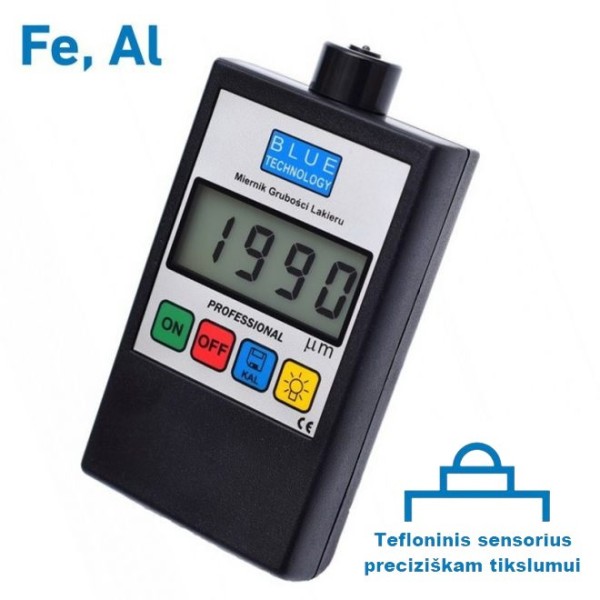 Värvi Paksuse Mõõtja - Raud, Alumiinium (P-11-AL)