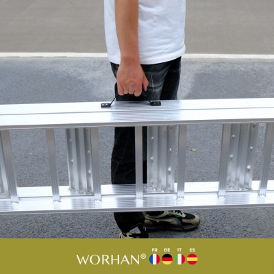 Didelės apkrovos sulankstoma rampa motociklams - 180 cm (MR6EUR)